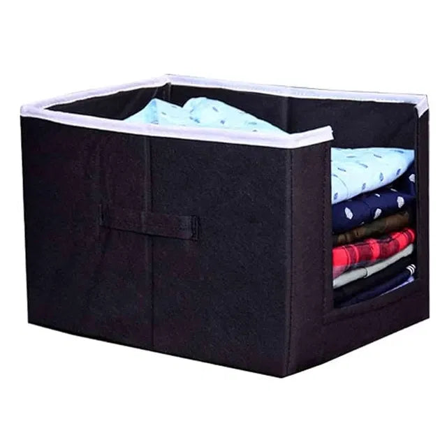 Closet Organizer-Foldable Shirts and Clothing Organizer Stackers (Pack of 1)